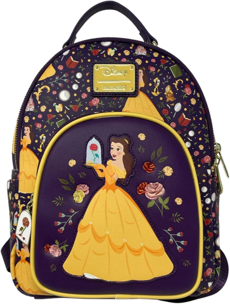 Loungefly Disney Belle Enchanted Beauty Mini Backpack Exclusive | Amazon (US)