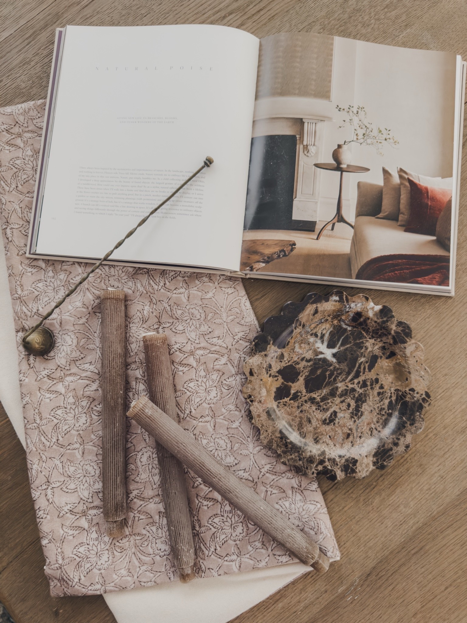 Some of my favorite finds around my home including some Amazon favorites! Loving these neutral, timeless pieces to elevate the home any season.

Home finds, neutral home inspo, neutral decor finds, summer refresh, collected style, neutral decor book, marble tray, moody marble finds, brass details, neutral taper candle, floral throw pillow, found it on Amazon, Pottery Barm style, shop the look!

#LTKSeasonal #LTKHome