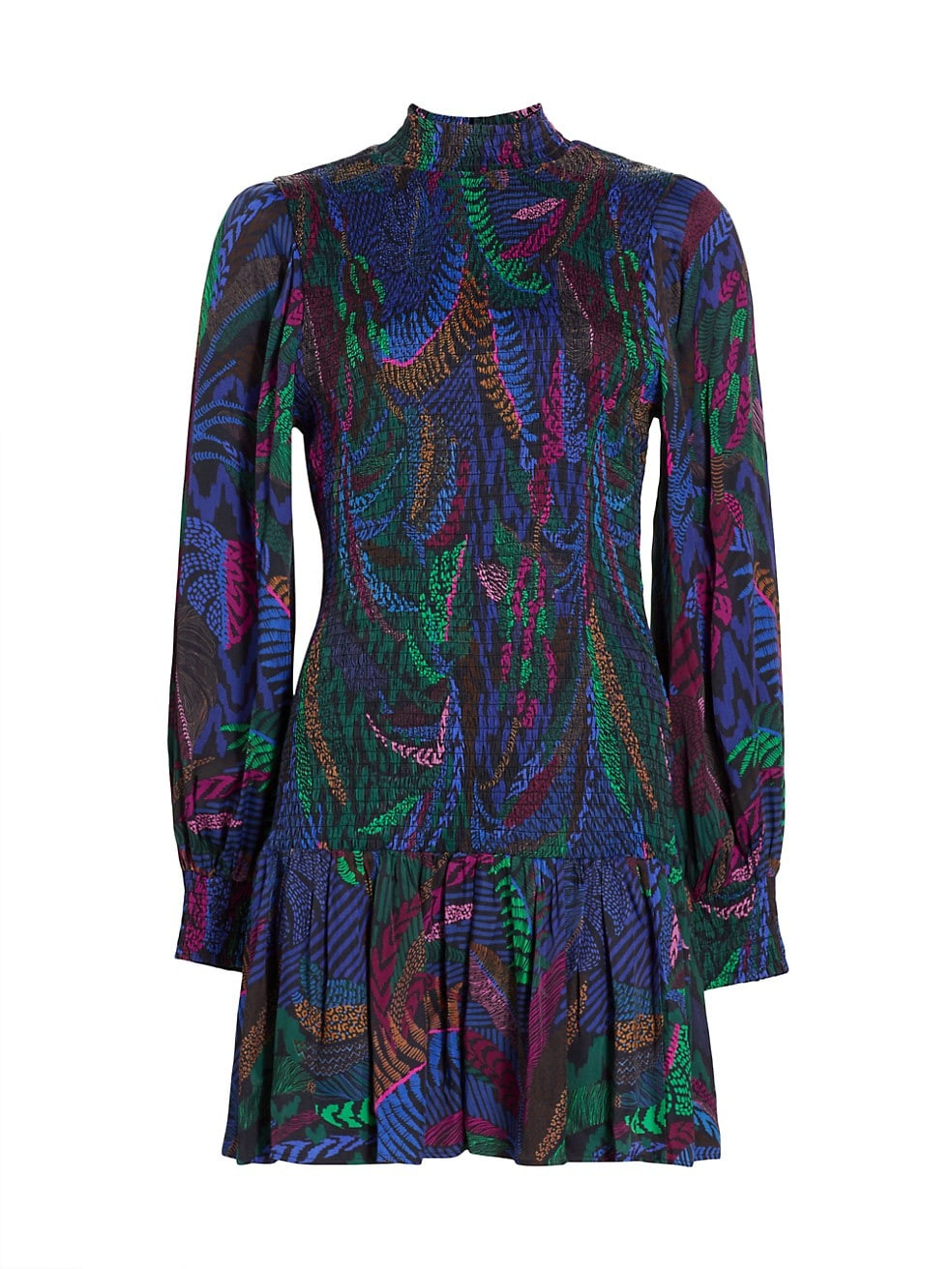 Farm Rio Amazonia Night Minidress | Saks Fifth Avenue