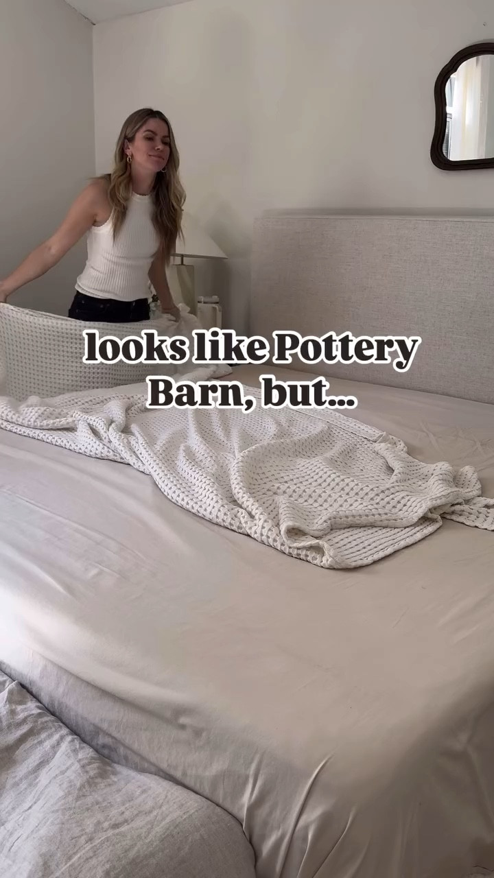 
All of these pieces are significantly less expensive than their designer counterparts and you would never know!

I mix my blankets up throughout the year depending upon seasons and now that the weather is turning this combination of light waffle weave throw + linen duvet has been perfect. A few more months and that velvet quilt will be a welcomed addition. 

It’s hard to choose a favorite here, but if I had to it’d be my linen duvet. The quality is impeccable and the style’s casual elegance is just what I like.

#masterbedroom #linenbedding #amazonhome

#LTKFindsUnder100 #LTKHome #LTKSaleAlert