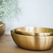 Heirloom Brass Bowls (set of 2) | Cove Home