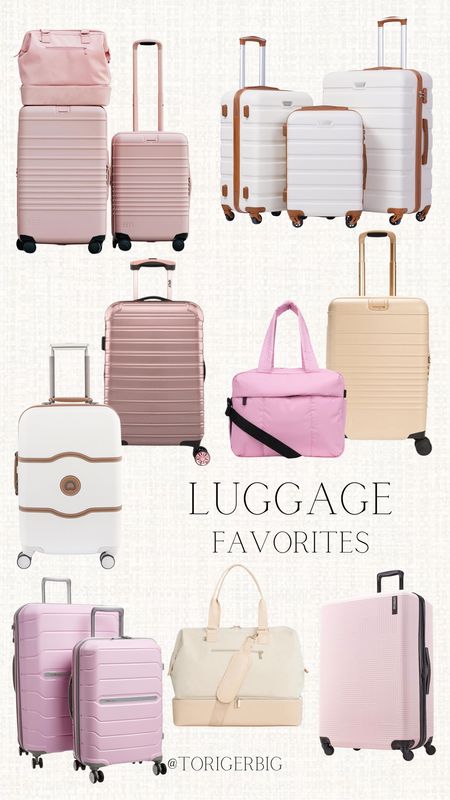 Some of my favorite luggage to travel with. #luggage #travel #calpak #beis 

#LTKsalealert #LTKfindsunder50 #LTKstyletip