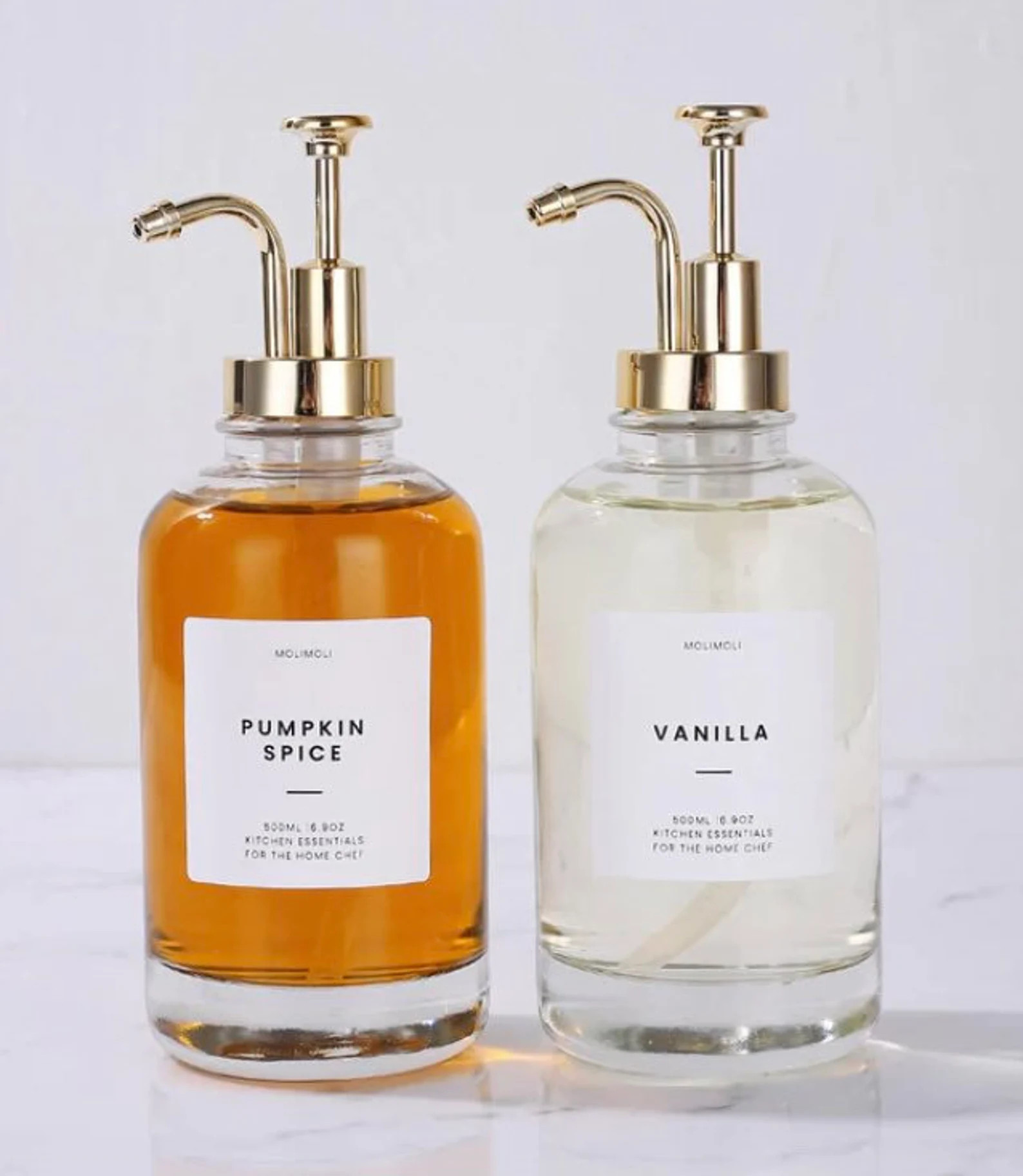 Glass Bottle Coffee Syrup Dispenser Pump Glass Bottle 500ml | Etsy (UK)