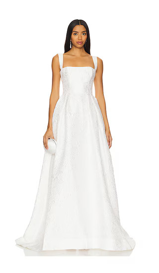 Esther Gown in Ivory | Revolve Clothing (Global)