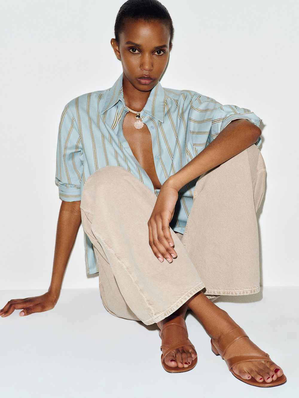 Genine Flat Sandal | Reformation (Global)
