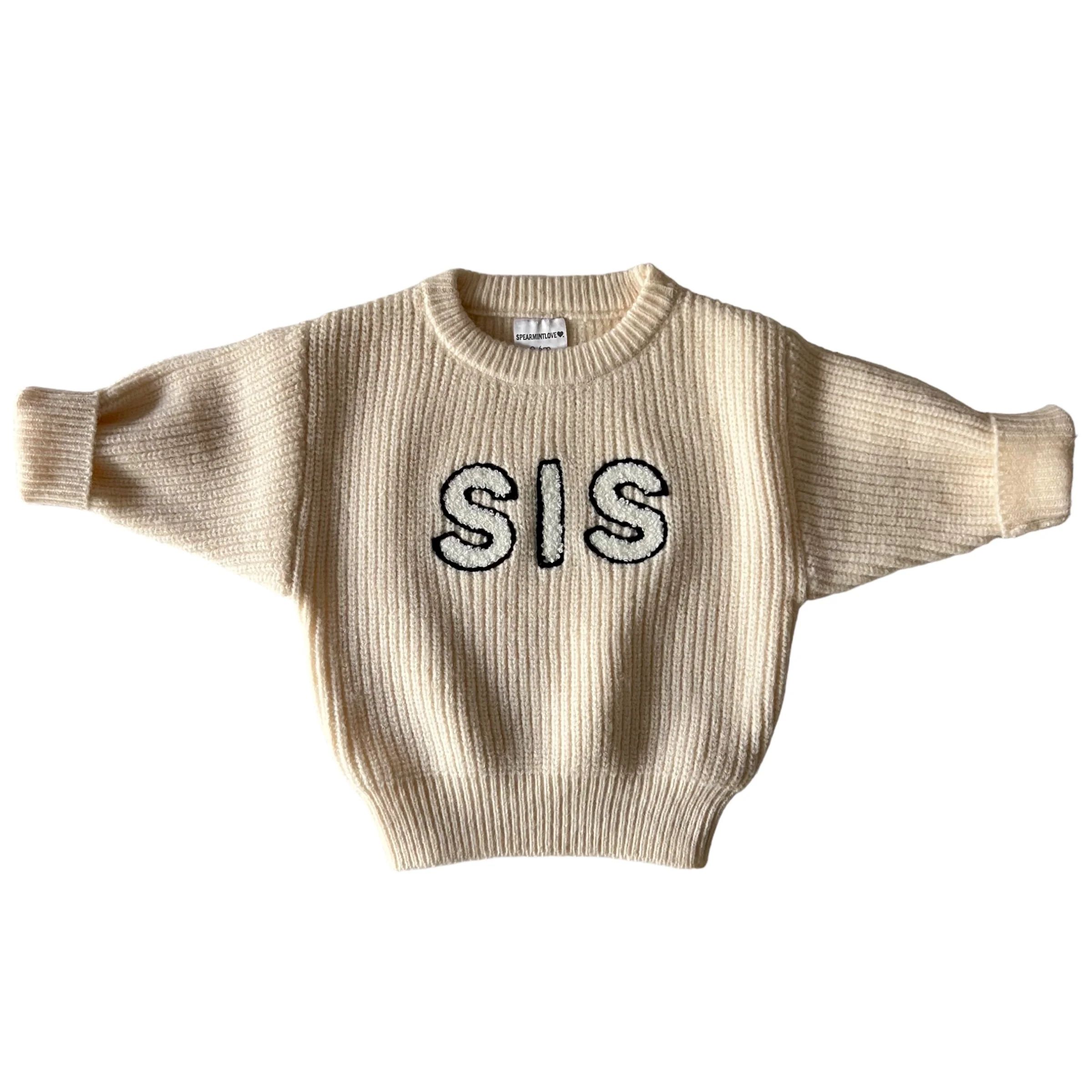 Sis Knit Sweater, Soft White | SpearmintLOVE