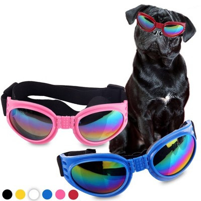 1Pcs Dog Goggles Dog Sunglasses with Adjustable Strap, Foldable UV Protection Sunglasses Dog Summer Supplies for Pet Dogs Go Out Travel (Blue) | Target