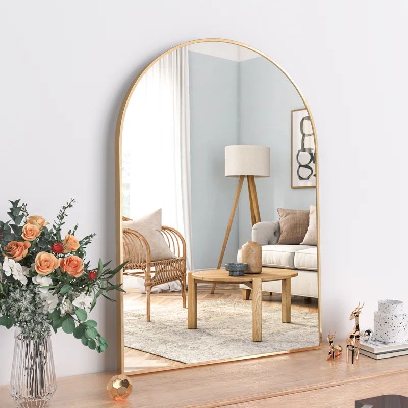 Heymirro Wall Mounted Modern Decor Arched Mirror | Wayfair North America