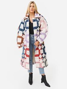 SEA New York Nohr Quilted Multicolor Coat Size S | eBay US