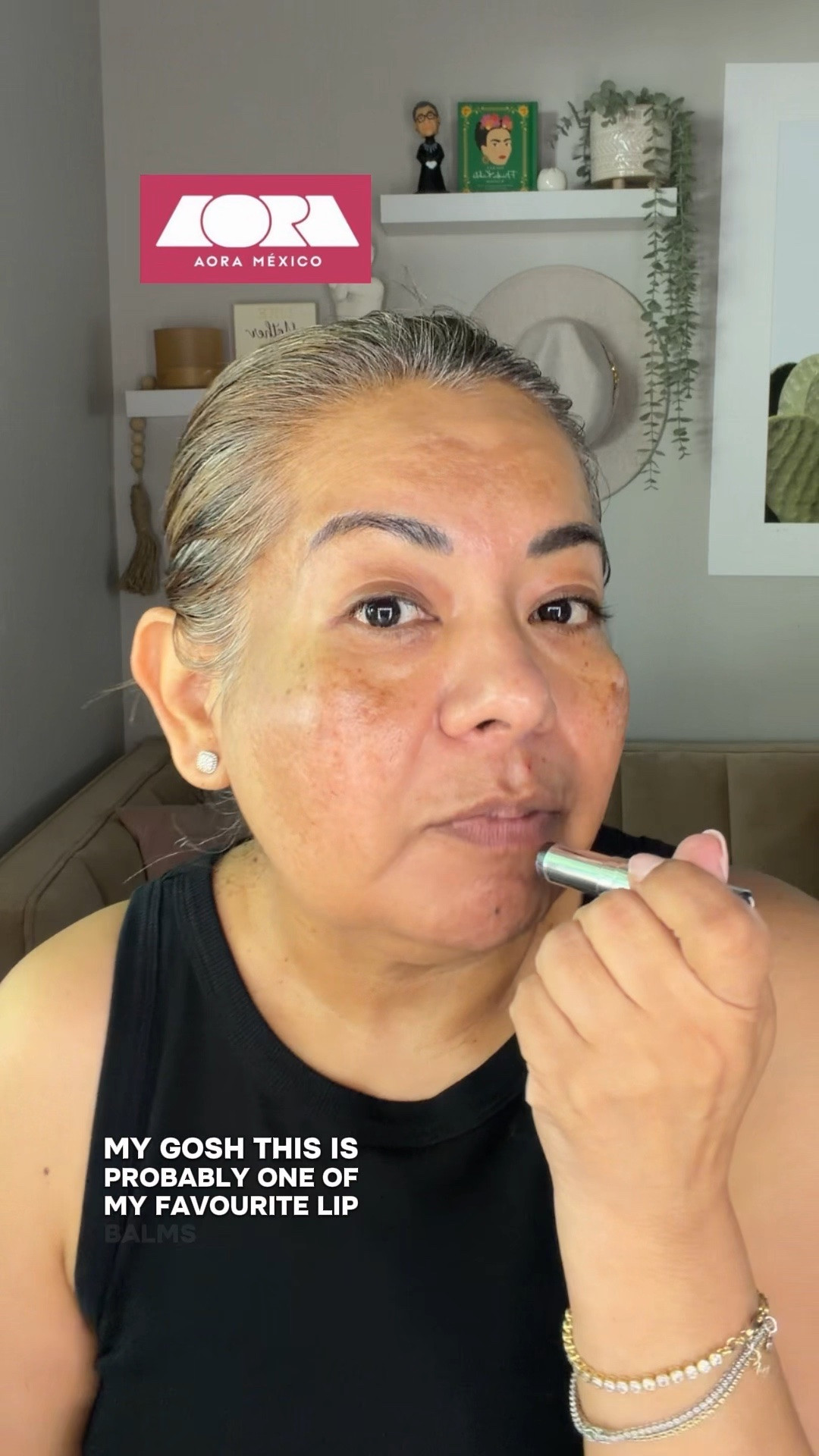 AORA, a Mexico City-born brand founded to celebrate Mexican culture and plastic-free luxury beauty, both of these earned a permanent spot in my rotation. 
The Inicia 12HR Illuminating Primer gives me a lit-from-within glow without turning my T-zone into an oil slick. I wear it under foundation, mixed in, and sometimes both. 
The Acaríciame Solid Lip Serum in Vanta.02 reads lavender-sheer on my medium olive skin, glossy and light, and it actually conditions while you wear it. This is the kind of brand I couldn’t find anyone talking about when I started. Now I’m talking about it🇲🇽

Mexico City beauty brand haul, illuminating primer combo skin, solid lip serum mature skin, AORA makeup review, glow primer olive skin over 50

#LTKBeauty #LTKOver40 #LTKSaleAlert