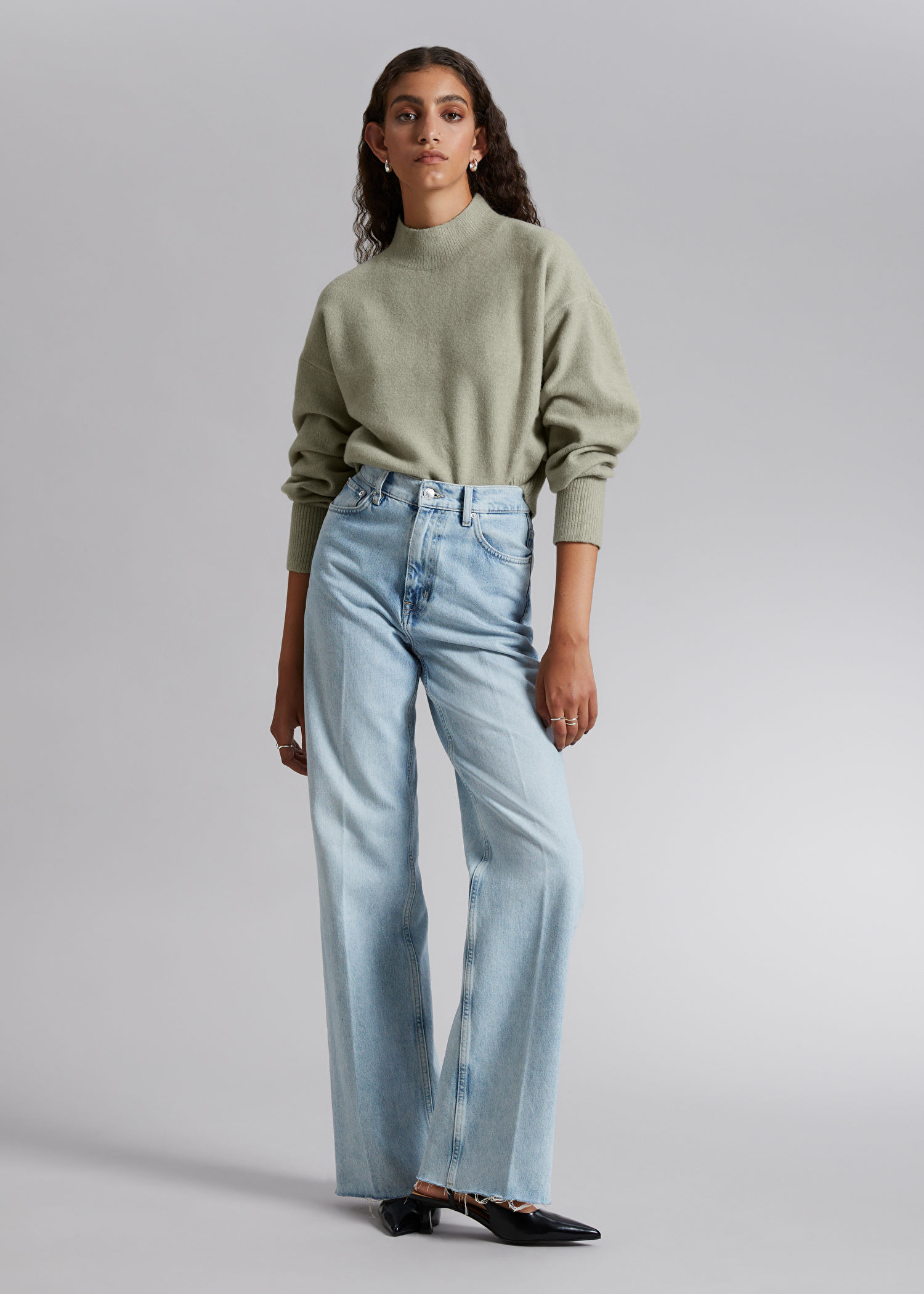 Mock Neck Sweater | & Other Stories US