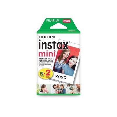 Fujifilm Instax Mini Instant Film Twin Pack - White (16437396) | Target
