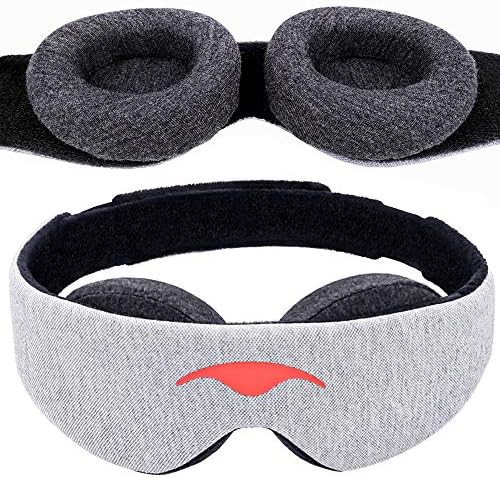 Manta Sleep Mask - 100% Blackout Eye Mask - Zero Eye Pressure - Adjustable Eye Cups - Guaranteed ... | Amazon (US)