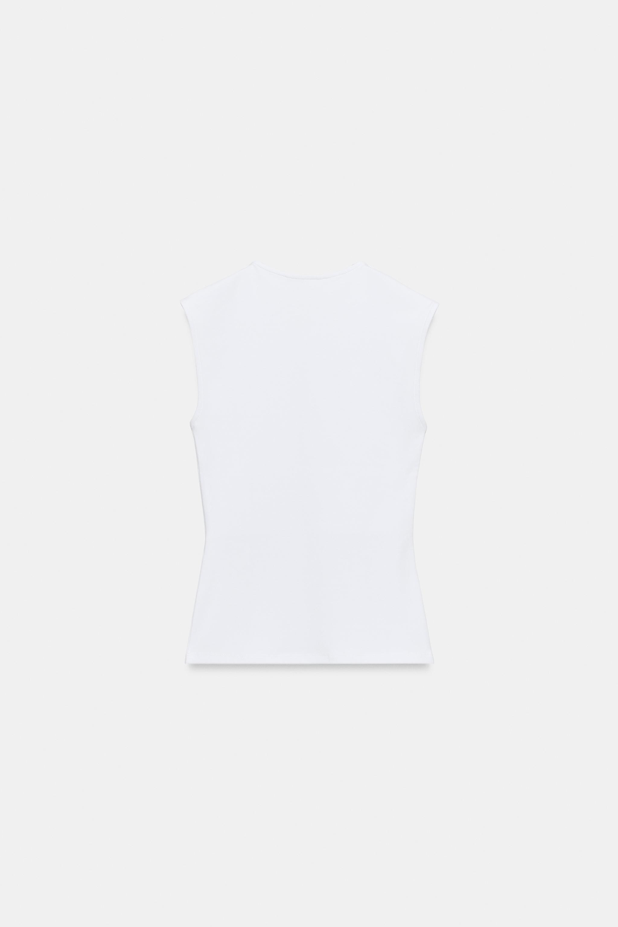 WIDE STRAP TANK TOP | Zara US