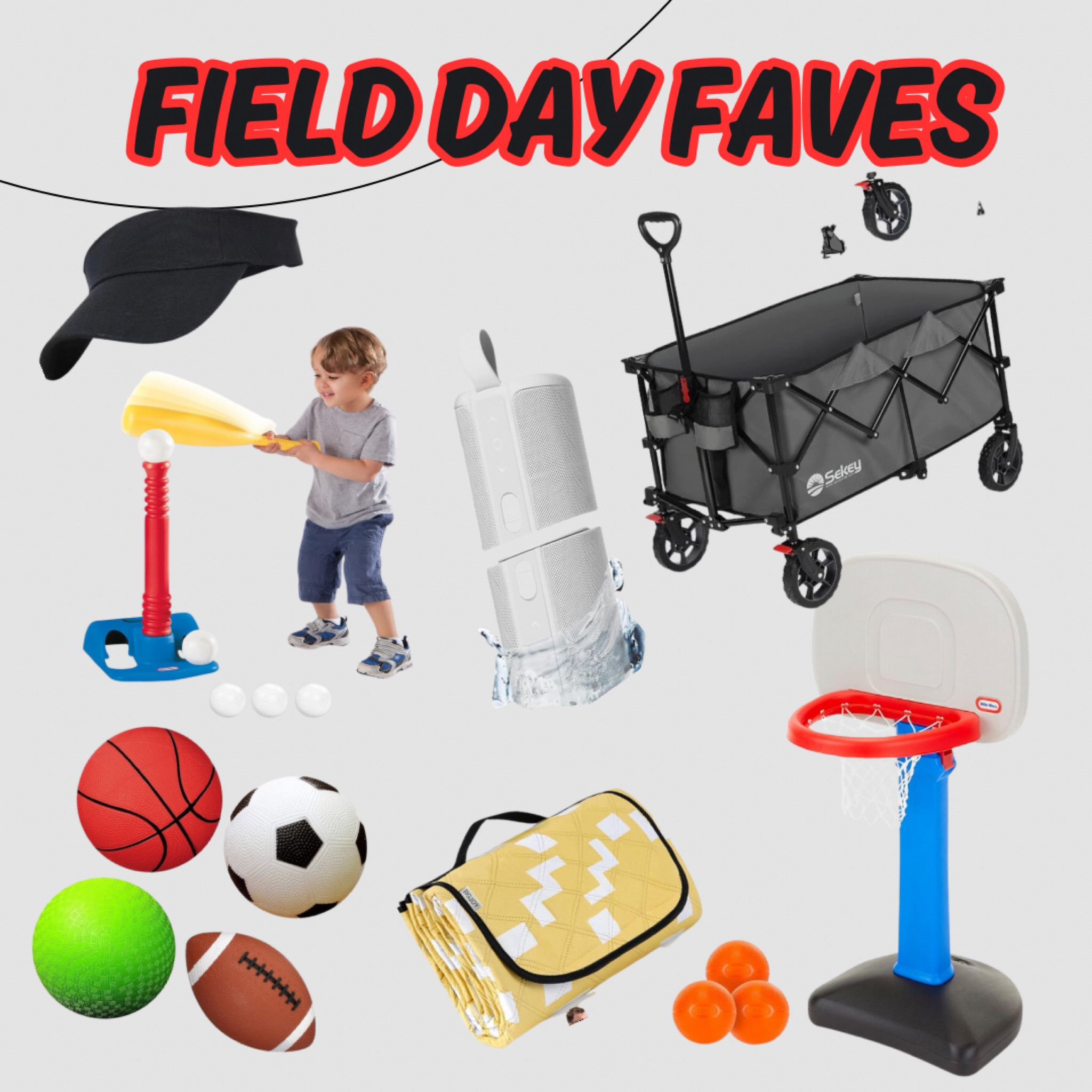 It’s warm outside and field days have been the perfect outing for our family. Here is our go tos 

#LTKKids #LTKBaby #LTKFamily