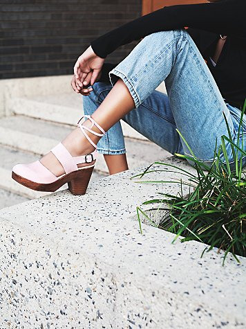 Belmont Leather Clog | Free People