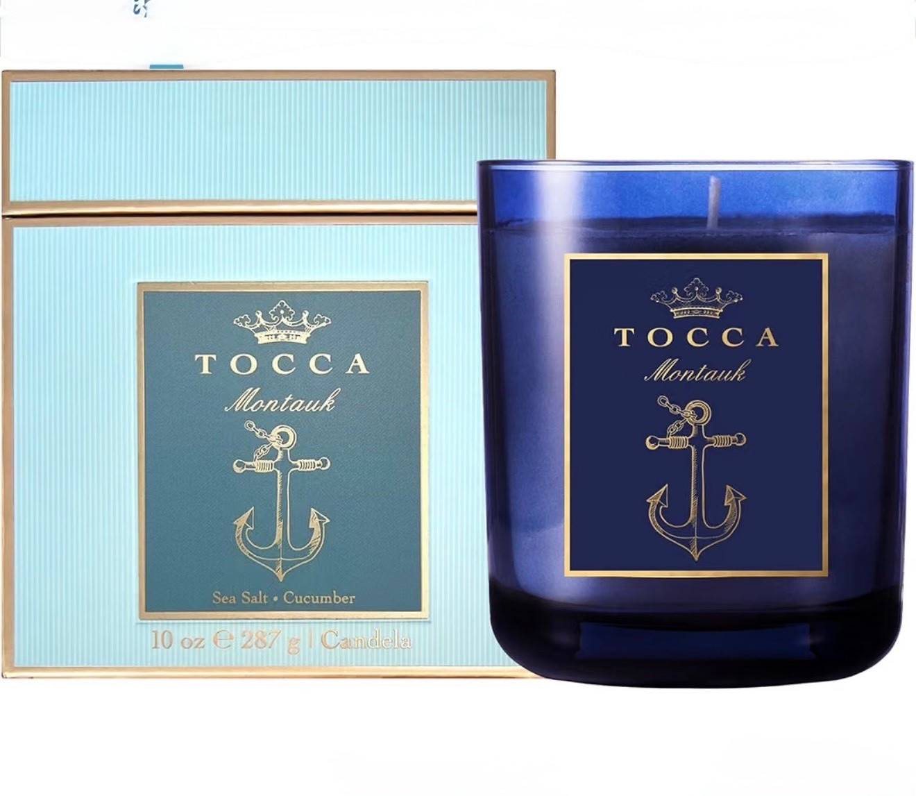 TOCCA Montauk 10oz Candle - Sea Salt & Cucumber Scented
Hand Poured Soy-Wax Blend with 100% Cotton Wick, 60 Hour Burn Time

Fragrant Kinmokusei flowers surround ancient Buddhist temples in cradle of Japanese culture. A delicate floral with hints of apricot, Kyoto embodies the Geisha in her meticulous refinement. The fragrance is richly infused in a luxurious, proprietary soy-wax blend candle with a 100% cotton wick, hand poured into a modern blue glass keepsake jar.

#LTKHome #LTKootd #LTKmomlife