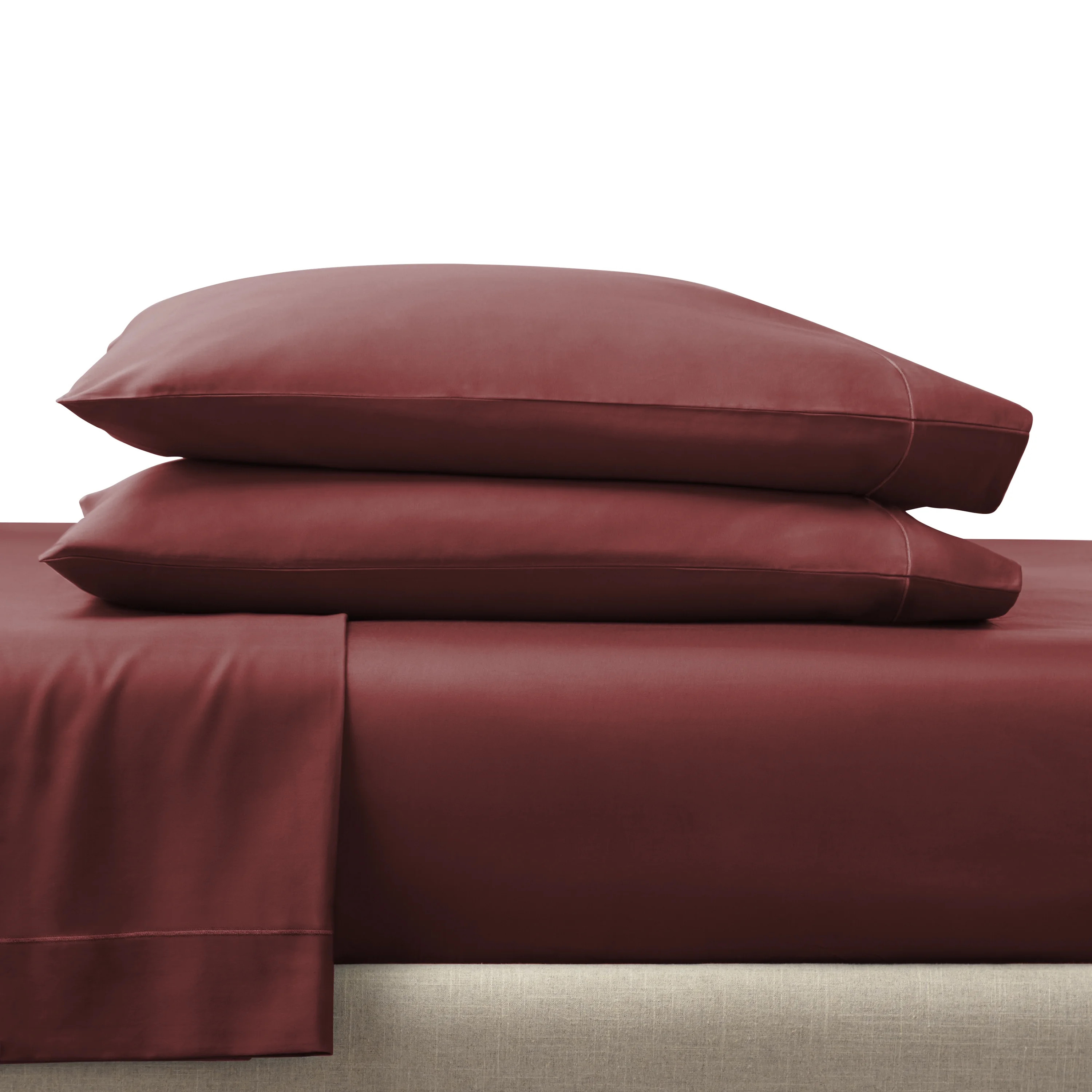 Better Homes & Gardens 4-Piece 400 Thread Count Deep Redwood Performance HygroCotton Sheet Set, K... | Walmart (US)