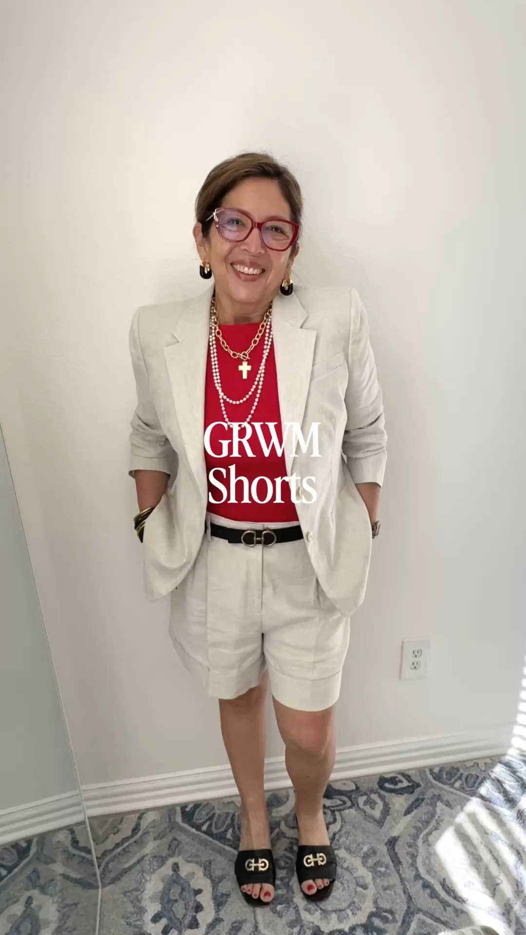 Getting ready for my day in the Dallas heat and humidity. 
Pairing vintage pieces with new pieces to create a professional look. 

I’m Elisa, a wardrobe stylist, founder of Turnkey Style, and author of The Style Advantage: I Say What HR Can’t. I work with professionals and corporate teams to help them show up authentically, on brand, and with confidence. I’m also a mom of two grown boys, a wife, a post-menopausal woman in business, 5’4”, a size 14/16 on the bottom and L on top. I’ve been everything from a size 10–18+, which is why fit, function, and real life always come first.

#LTKootd #LTKgrwm #LTKWorkwear