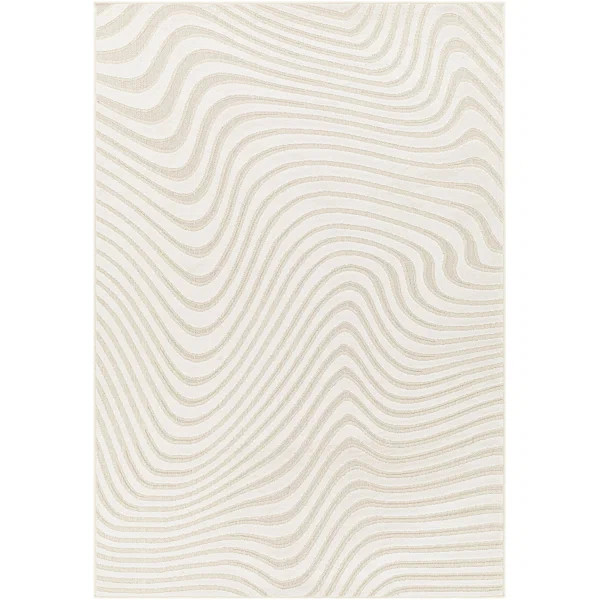 Ricki Light Beige/Cream Area Rug | Wayfair North America