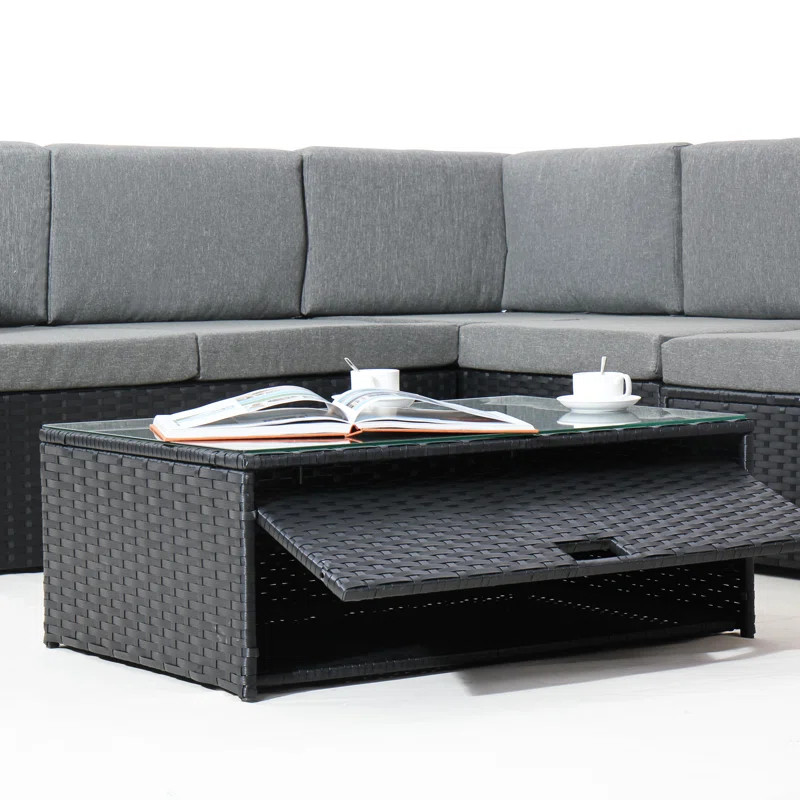 Cotswald 5 - Person Outdoor Seating Group with Cushions | Wayfair North America