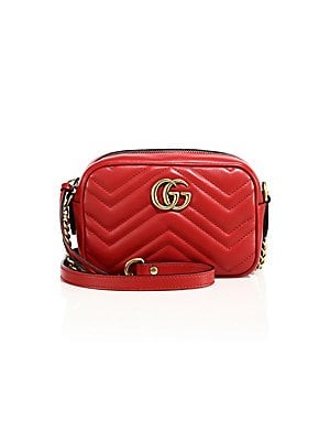 GG Marmont Matelassé Mini Bag | Saks Fifth Avenue