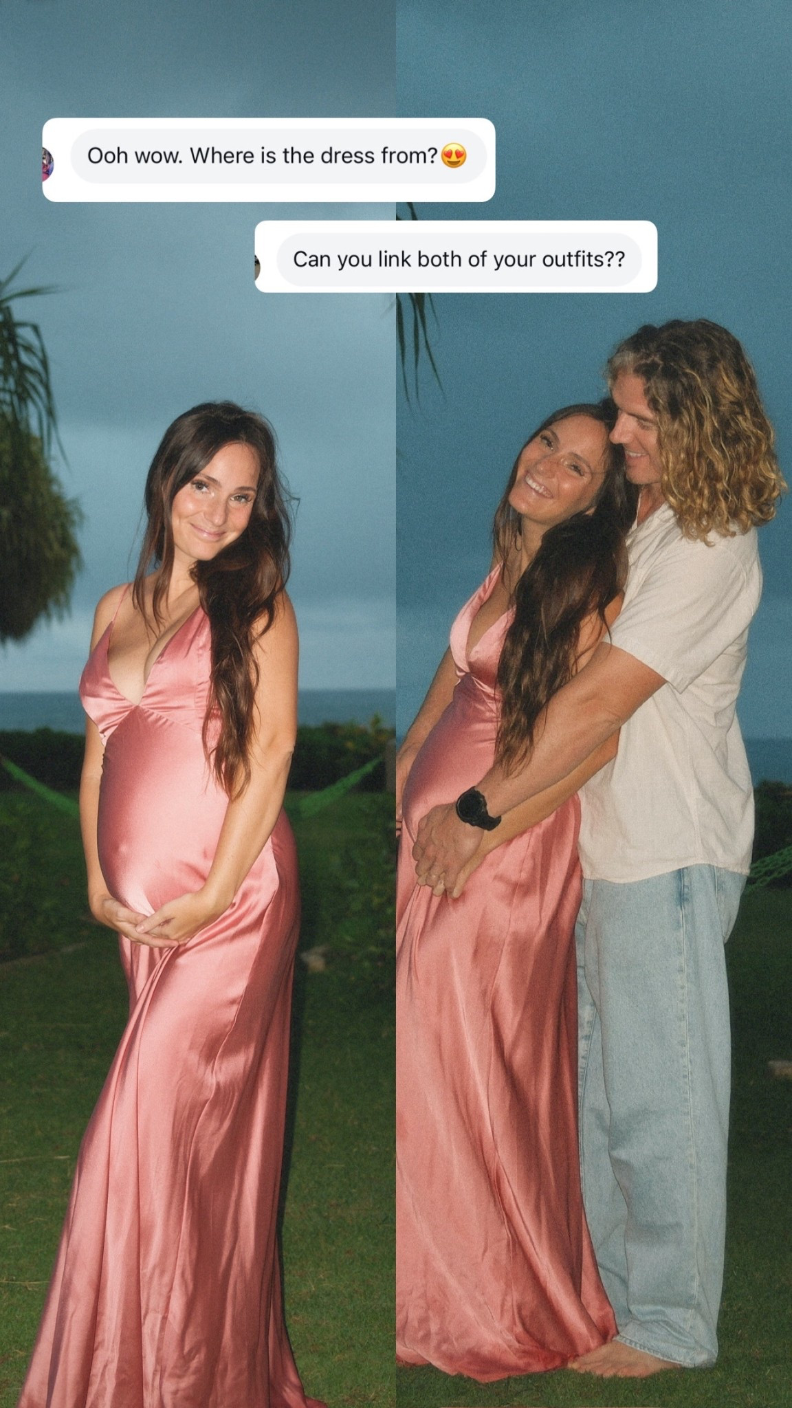 Linking both of our outfits from our baby moon!! 💗 

#LTKBump #LTKMens #LTKootd