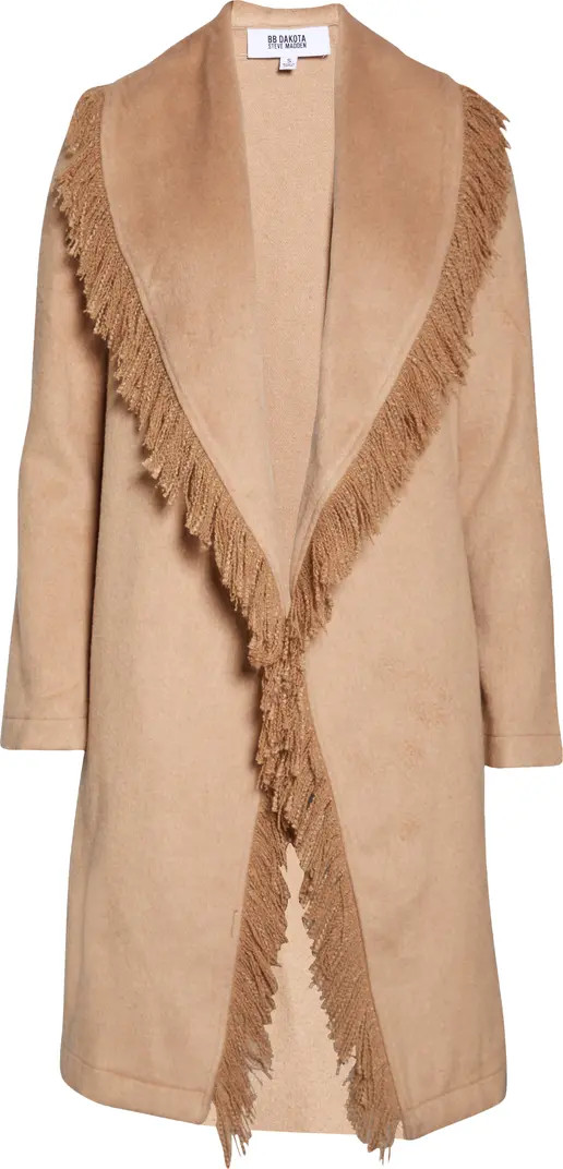 Fringe Off Coat | Nordstrom