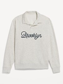 Rotation Fleece Graphic Polo | Old Navy | Old Navy (US)