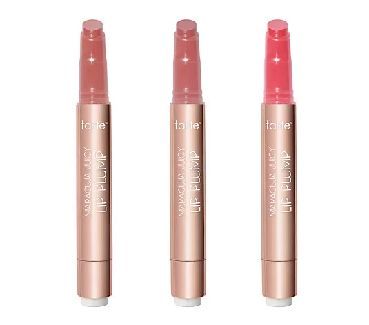 tarte Maracuja Juicy Lip Plump Trio - QVC.com | QVC