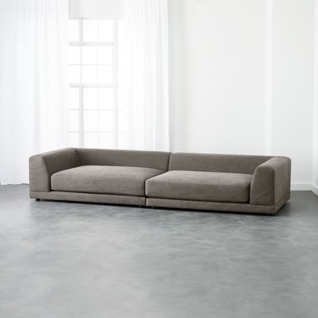 Uno 2-Piece Sectional Sofa | CB2