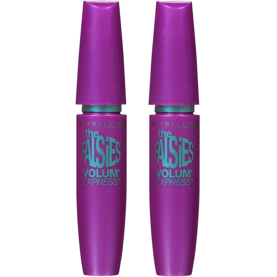 Maybelline The Falsies Washable Mascara, Blackest Black, 2 Pack | Walmart (US)
