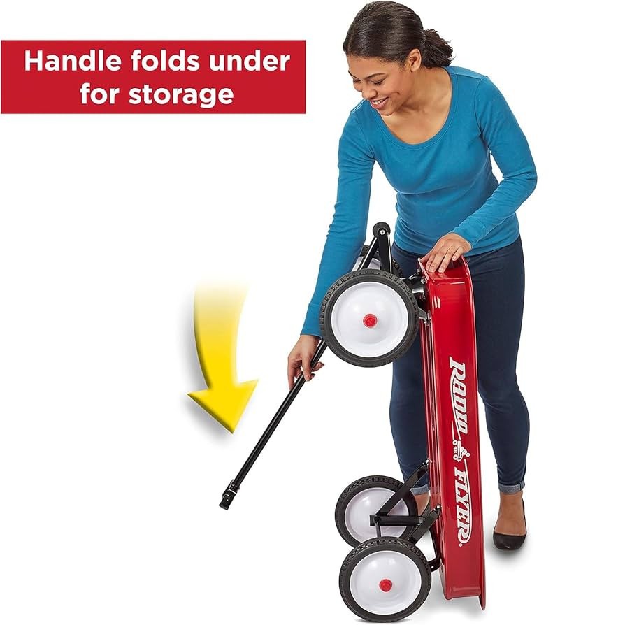 Radio Flyer Kids Red Wagon with 10 Inch Steel Wheels and Timeless Classic Design | Amazon (US)