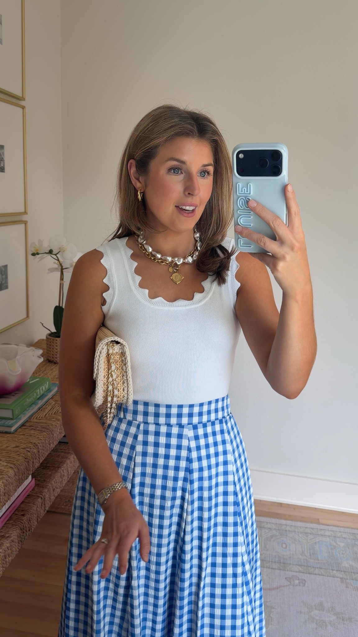 Easy summer outfit idea! Wearing a S in both!