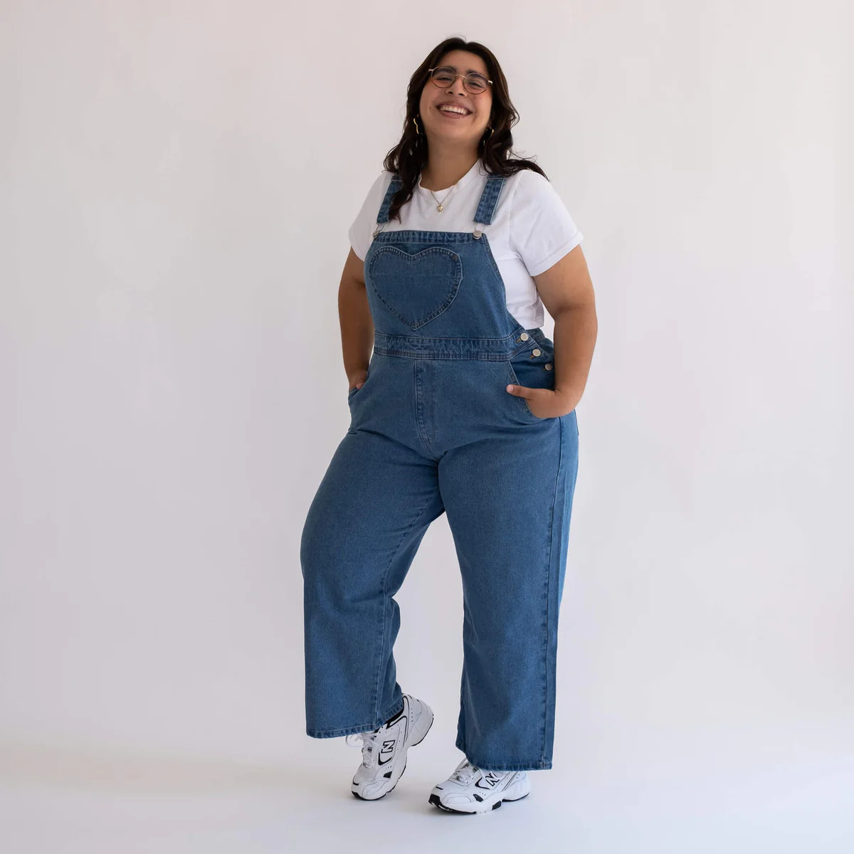 Overall Jeans - Light Wash | Shiny by Nature