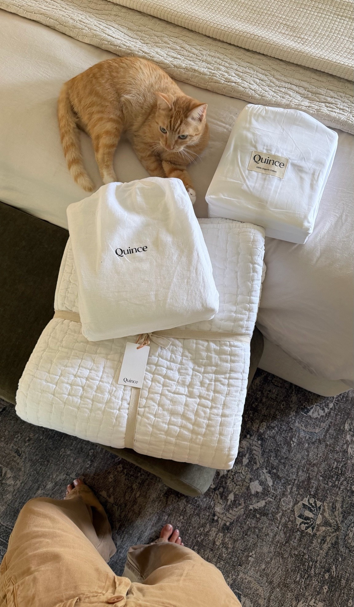 Bedding details:
Organic cotton sheets, European linen duvet cover + quilt

#LTKSaleAlert #LTKHome