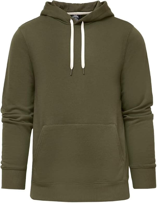 True Classic Men's Clothing Hooded Pullover Sweatshirt, French Terry Fleece Essential Hoodie for ... | Amazon (US)