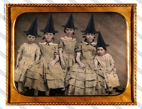Vintage Photo Download No.p48 Altered Photo Halloween - Etsy | Etsy (US)