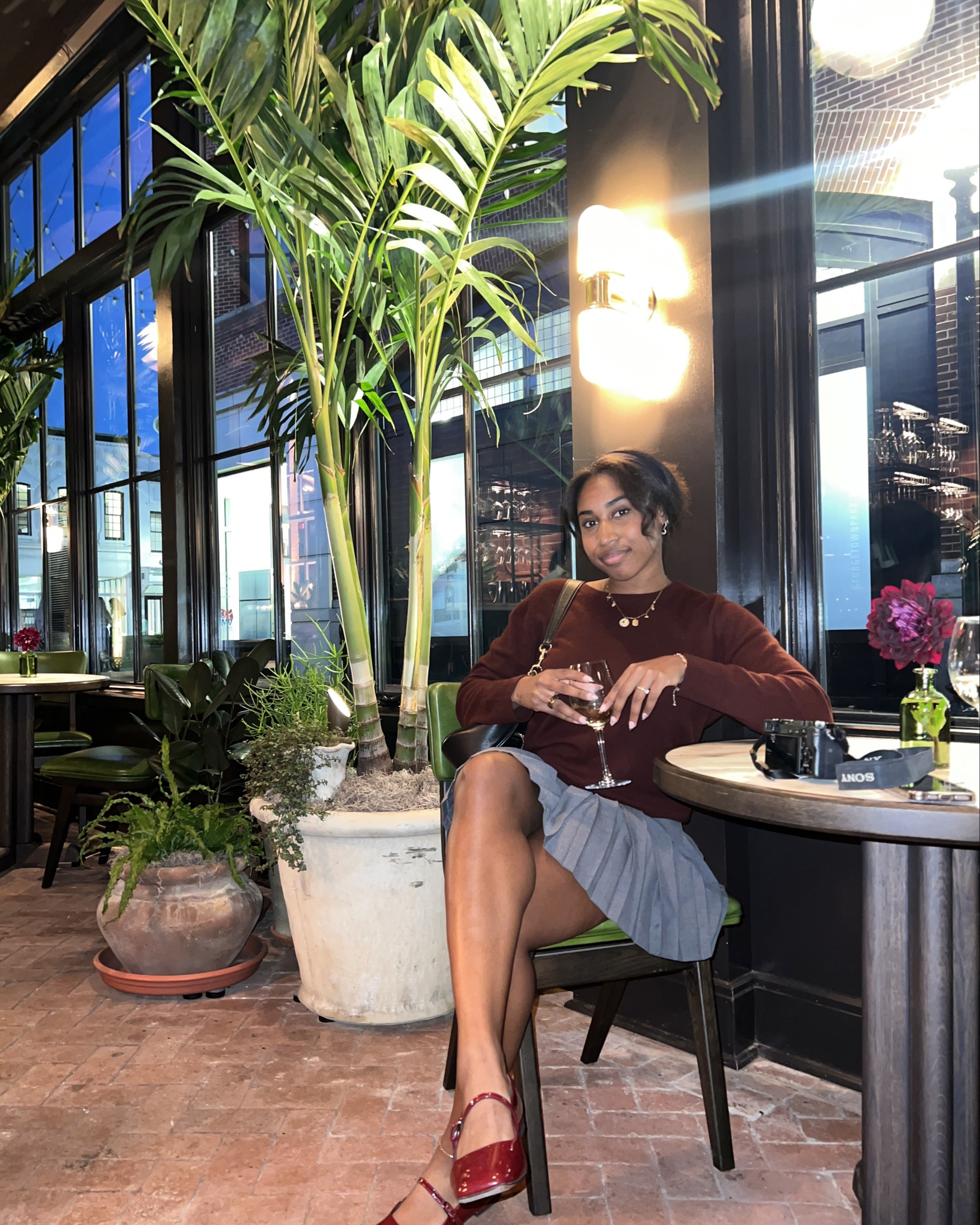 Dinner date ❤️ loved this outfit and if it's colder outside your can always add some sheer stockings 

Date night outfit, dark academia style 

#LTKFindsUnder50 #LTKFindsUnder100 #LTKStyleTip