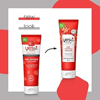 Yes To Tomatoes Daily Clarifying Cleanser, Balancing Face Wash That Removes Excess Oils & Impurit... | Amazon (US)
