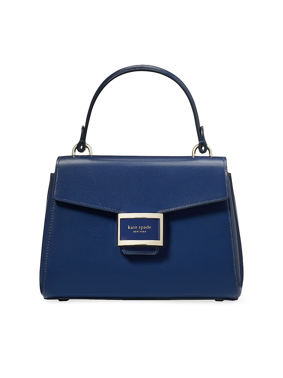 Women's Katy Small Leather Top-Handle Bag - Outer Space | Saks Fifth Avenue