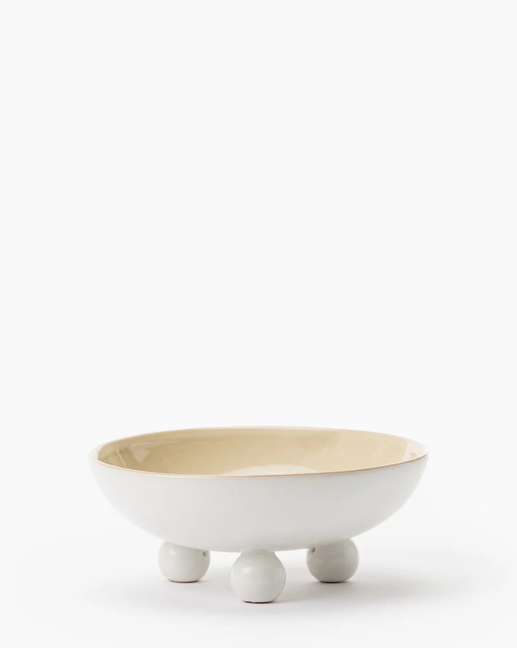 White Ball Footed Bowl | McGee & Co. (US)
