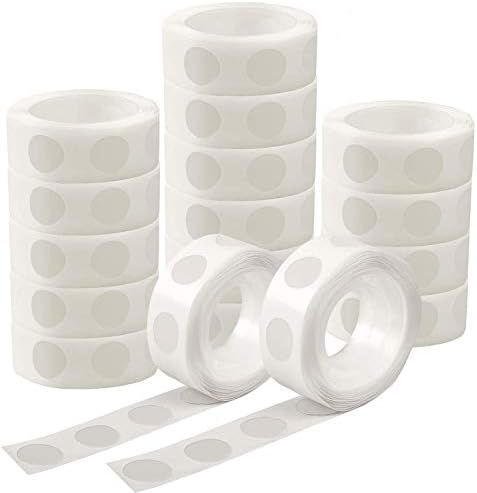 Amazon.com: UPINS 1500 Pcs Point Dots Balloon Glue Removable Adhesive Point Tape, 15 Rolls Double... | Amazon (US)