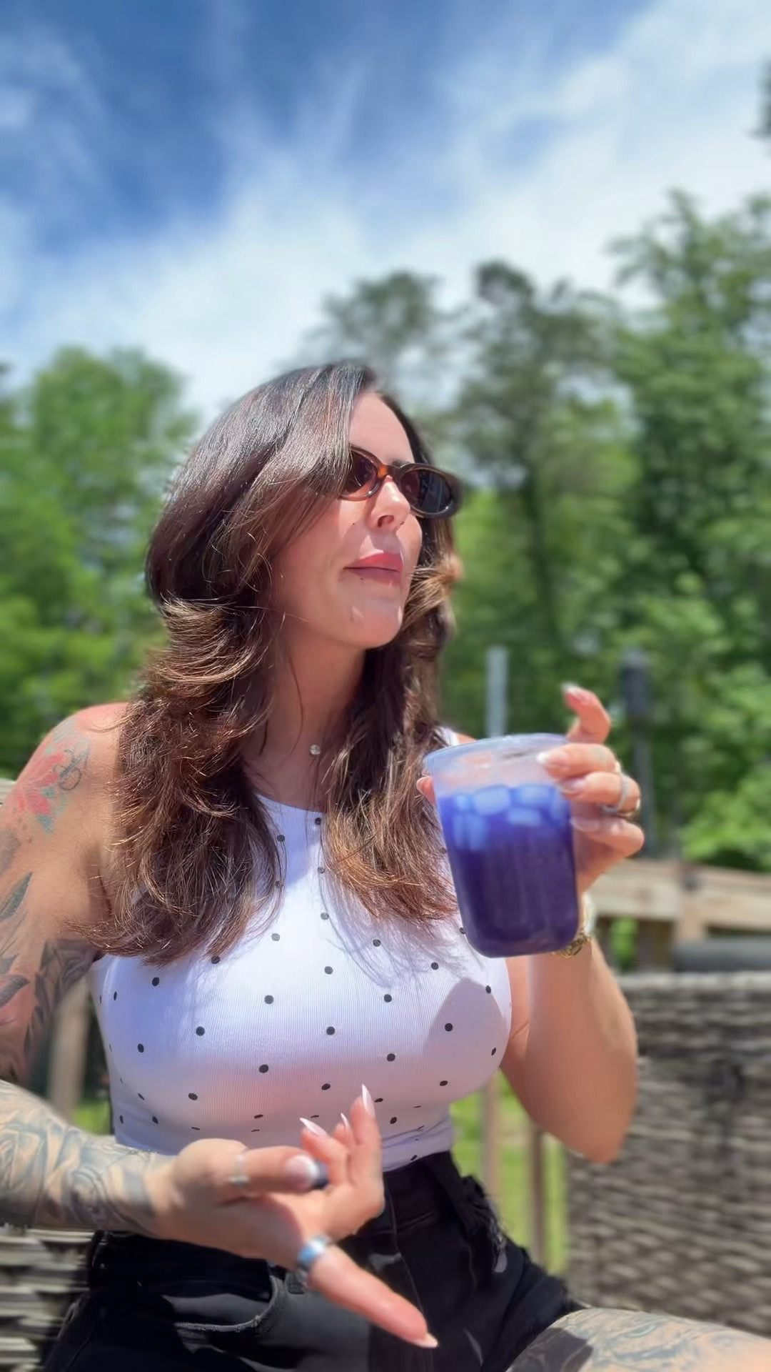 ￼Bright, colorful and a li￼ttle extra in the best way 🧋🤍 ￼Loaded tea is basically where good vibes and energy drinks go to party #LoadedTea #TeaVibes #DrinkYourEnergy

#LTKU #LTKfoodie #LTKstorytime