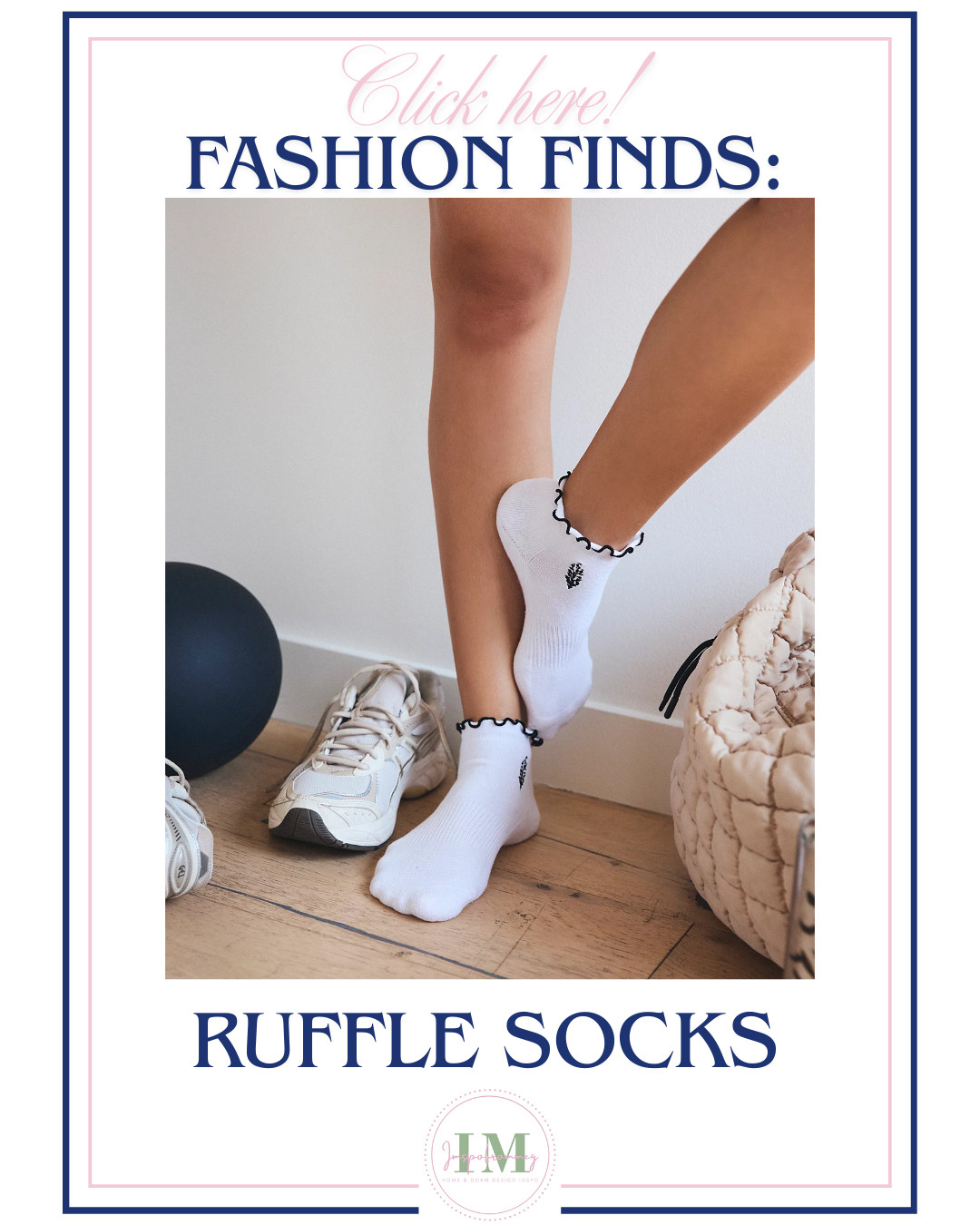 Little details make the look 🤍🖤
Ruffle socks are trending — and they’re so fun to style with casual or elevated outfits ✨

Linked here👇

#OutfitDetails #AestheticStyle #WardrobeEssentials #TikTokFashion #EverydayStyle #LTKUnder50 #PinterestStyle #FashionFinds #RuffleSocks #GirlyStyle #OOTDInspo #CuteAccessories #LTKFashion #PinterestFinds #PreppyStyle 

 #LTKGiftGuide #LTKFindsUnder50 #LTKFindsUnder100
