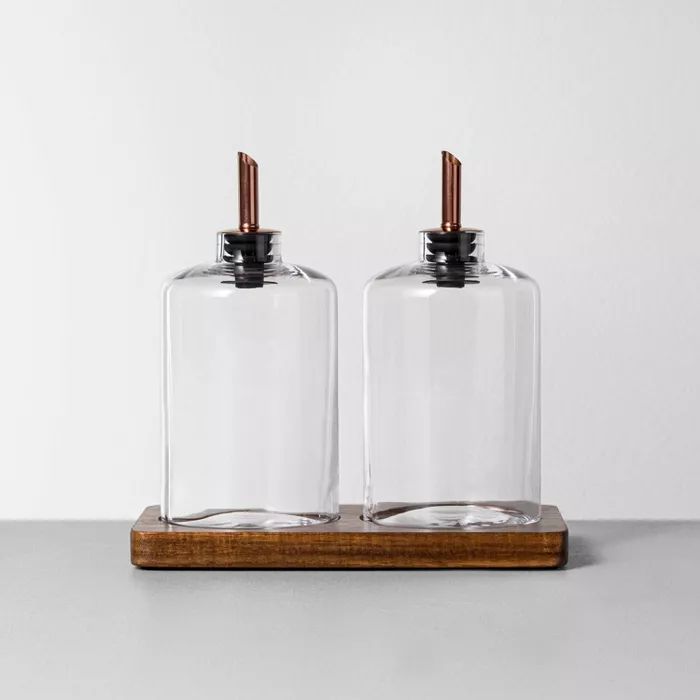 Oil & Vinegar Pour Set - Hearth & Hand™ with Magnolia | Target