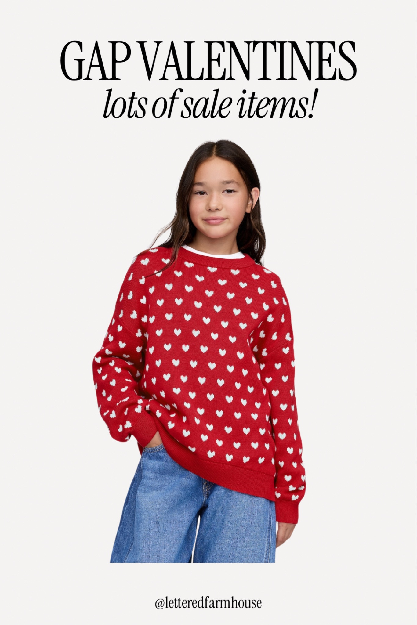 GAP Valentines outfits for girls! 

#LTKKids #LTKBaby #LTKFamily