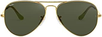 Ray-Ban RB3025 Aviator Flash Mirrored Sunglasses | Amazon (US)