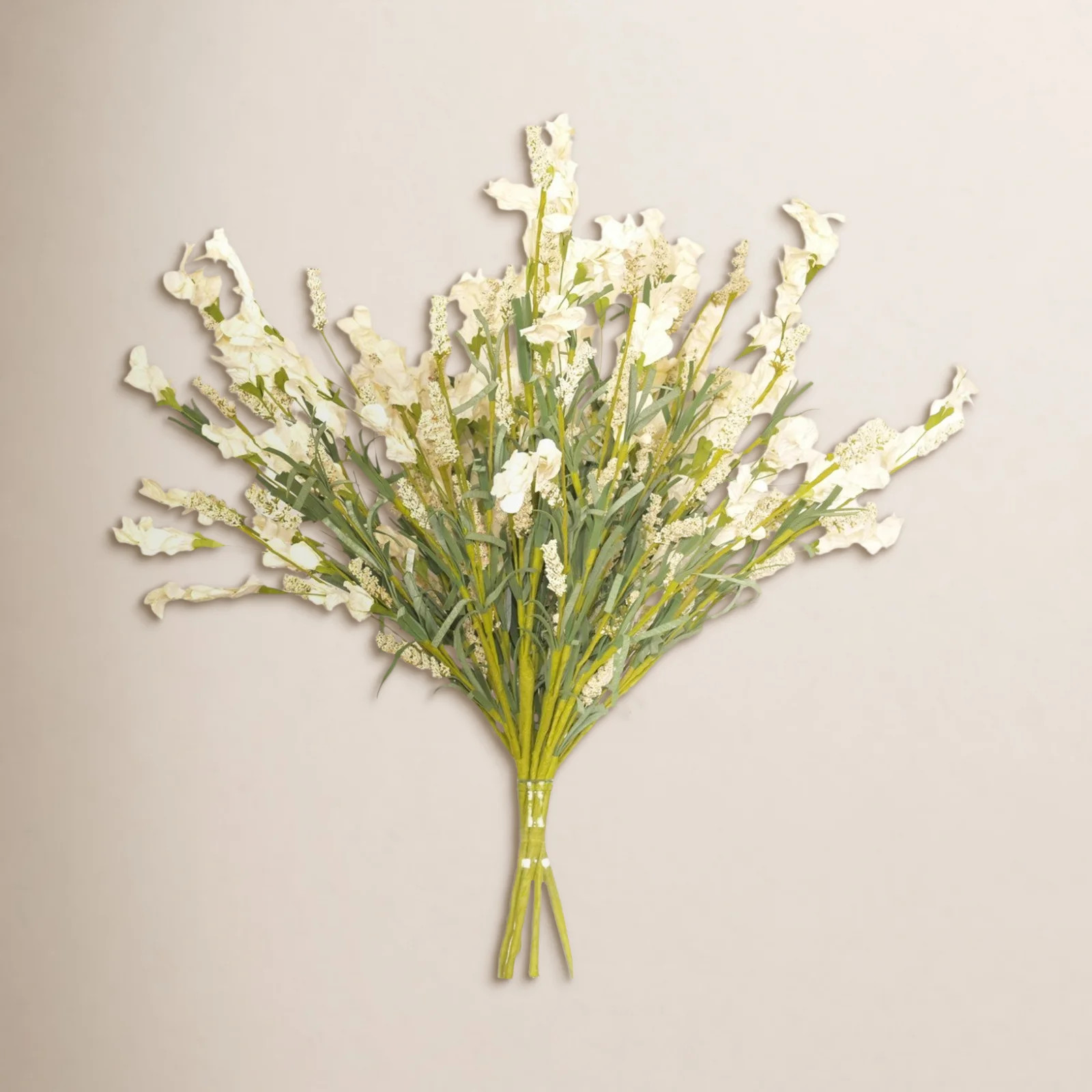 24" Artificial Wildflower Floral Arrangement, Farmhouse Blossom Cluster Berry Greenery Grass Faux Flower For Dining Table Centerpieces Wedding Party B | Wayfair North America