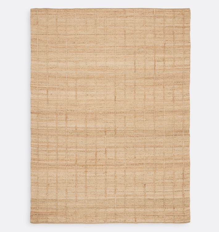 Grid Handwoven Jute Rug | Rejuvenation